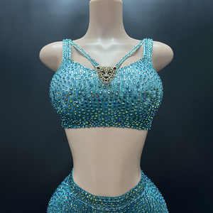 Y4190-Cb Novance, abito da esibizione teatrale per abiti da donna cantante, Set di abiti Sexy per il 2024 di compleanno Dropshipping