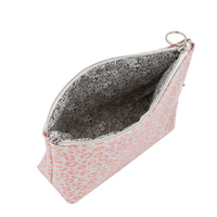 Pochette de maquillage pour femmes, personnalisé avec Logo personnalisé, à paillettes brillantes, pour cosmétique et toilette, avec fermeture à glissière, imperméable, rose, accessoire de toilette, 100 pièces
