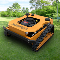 Tondeuse rotative industrielle autopropulsée à démarrage électrique, 4 temps, 190 cm³, télécommandée, tondeuse robot automatique