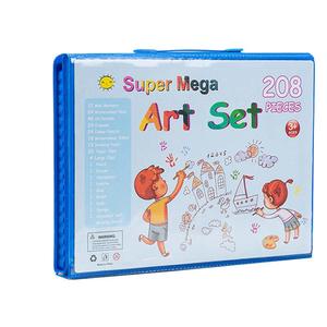 Set di 208 <span class=keywords><strong>Pastelli</strong></span> ad Acqua Non Tossici con Cavalletto per Bambini, Confezione Regalo - Product Image 2