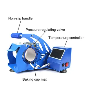 Yeni dijital sıska tumbler yazıcı kullanımı kolay sihirli kupa BASKI MAKİNESİ satılık