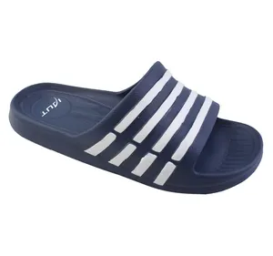 Unisex Eva Injectie Gestreepte Zwembad Sandalen Indoor En Outdoor Glijbaan Slippers