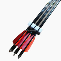 Flèches de tir à l'arc en carbone pur de 32 pouces +/-0.003 600/700/800sp, tiges ID4.2mm/6.2mm pour arc composé et arc classique, chasse et tir