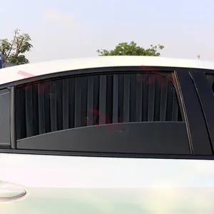 2 Stück Magnet vorhang Atmungsaktives Auto Seiten fenster Universal Type Sun shade Vorhänge für Autos