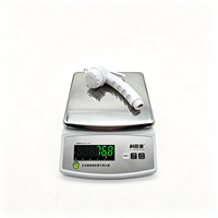 Metalique 210059-W Putih Ergonomis Portabel ABS Jet Spray Gun Toilet Bidet Kamar Mandi Keran Kesehatan dengan Gantungan Dinding & Sekrup
