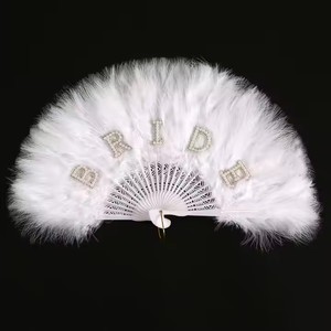 Venta caliente <span class=keywords><strong>Despedida</strong></span> de <span class=keywords><strong>soltera</strong></span> Suministros Blanco Rosa Negro Rojo Novia Perla Abanico Esponjoso Boda <span class=keywords><strong>Despedida</strong></span> de <span class=keywords><strong>soltera</strong></span> Photo Props - Product Image 5