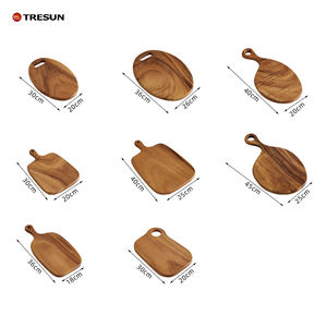 Tabla de Cortar de Madera de Nogal Natural, Únicamente Funcional y Estéticamente Agradable, para Uso Doméstico y en Restaurantes, Gran Venta - Product Image 4