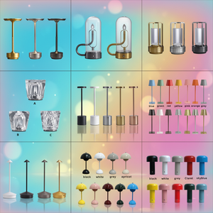 <span class=keywords><strong>Lampada</strong></span> <span class=keywords><strong>da</strong></span> <span class=keywords><strong>tavolo</strong></span> LED portatile moderna <span class=keywords><strong>ricaricabile</strong></span> oro dimmerabile touch USB C per camera scrivania soggiorno e ristorante hot - Product Image 4