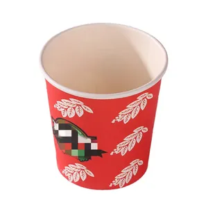 Wholesale Takeaway Coffee Cup Double Wall 4oz Disposable Hot Drink Paper Cup Biodegradable Container