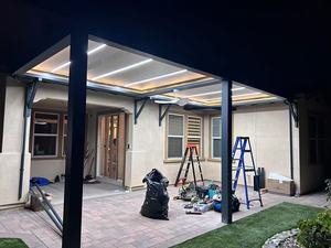 Pergola de jardin extérieure conçue comme des pavillons ou des tonnelles élégants, offrant une ombre durable et des espaces de loisirs - Product Image 5