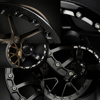 Jantes forgées RS Custom Drag Pack 17 18 pouces 5x114.3 5x120.65 5x115 pour Ford Mustang S550 Chevrolet Corvette C5 C6 C7 Z06