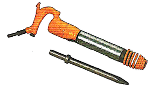 <span class=keywords><strong>Marteau</strong></span> à démolir C7 960 BPM, 35J pour briser les dalles de béton Simple à utiliser Mettez-le sur la roche/béton Allumez-le et tenez-le - Product Image 2