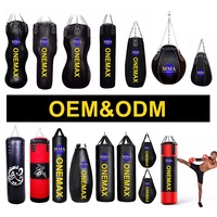Sac de frappe en forme de larme MMA ONEMAX, rempli de mousse haute densité, absorption des chocs, sac lourd suspendu pour la sécurité à domicile et en salle de sport