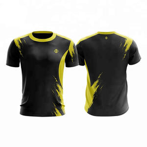 Camiseta 2023 de poliéster para hombres, prenda de vestir, de secado rápido, con impresión de logotipo personalizado, sublimación, 100% - Product Image 2