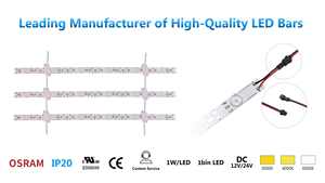 ไฟ LED บาร์ 130lm/W SMD2835 DC12V 160 °   ไฟส่องป้ายแบบยูนิฟอร์มแบ็คไลท์, ค่า CRI สูง, ไม่มีจุดแสง - Product Image 5