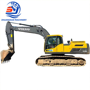 Excavatrice sur chenilles <span class=keywords><strong>Volvo</strong></span> EC250 d'origine <span class=keywords><strong>import</strong></span>ée, moteur 7,1 L, vente chaude, 25 tonnes, d'occasion, pelle moyenne, pas cher à vendre - Product Image 1