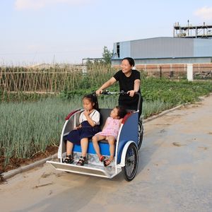 Vélo passager Cargo Bike Trailer pour enfants enfants bébé <span class=keywords><strong>chien</strong></span> animal de compagnie - Product Image 6