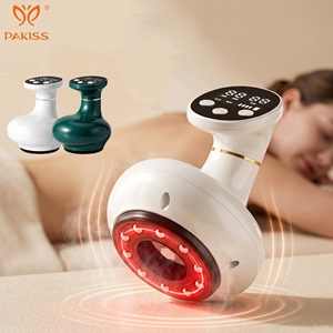 PAKISS Masseur électrique portable Gua Sha avec aspiration à pression négative, instrument de grattage intelligent sans fil - Product Image 1