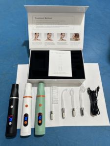 Kit de baguette violette à haute fréquence, choc à impulsion <span class=keywords><strong>e</strong></span>-<span class=keywords><strong>stim</strong></span> électro sexe crépuscule - Product Image 3