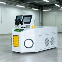Soudeuse laser micro compacte 200W, source laser YAG, pour la réparation de bijoux en or et en argent, dispositif de soudage pour fissures