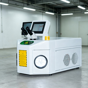 Soudeuse laser micro compacte 200W, source laser YAG, pour la réparation de bijoux en or et en argent, dispositif de soudage pour fissures - Product Image 1