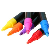 OUTAE – Lot de marqueurs acryliques écologiques personnalisés en gros, avec pointe pour graffiti, peinture DIY pour enfants, dessin, publicité et promotion