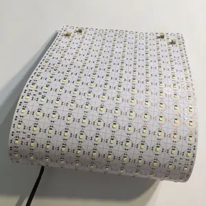 LED 모듈 유연한 Led 패널 시트 CRI90 160 렌즈 LED 백라이트 유연한 Led 조명 천장 패널 Cuttable