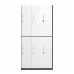 Thiết kế hiện đại kim loại thép Văn Phòng TrườNg tủ quần áo khả năng hiển thị cao tập tin điền tủ cho phòng ngủ Closet quần áo lưu trữ <span class=keywords><strong>Locker</strong></span> - Product Image 3