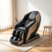 Silla de Masaje Comercial 4D Pro para Oficina o Sala de Descanso, Masaje Corporal Completo Shiatsu con Calefacción y Control Táctil
