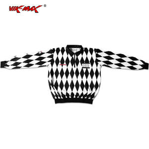 Maillot d'arbitre de hockey sur glace personnalisé avec logo – Tenue de base sportive pour arbitre de hockey - Product Image 3