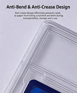 PKM & <span class=keywords><strong>NBA</strong></span> voor Grading <span class=keywords><strong>Card</strong></span> Slab Ultrasone 35PT Acryl Draagbare verzamelbox Sterk-magnetische kaarthouder MTG Kaarthouder - Product Image 4