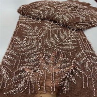 Luxueux Broderie Robe De Mariée Dentelle Tissu Bouffée Perle Tube Traditionnel Sexy Fantaisie Fleur Motif Sequin Combinaison Vêtements