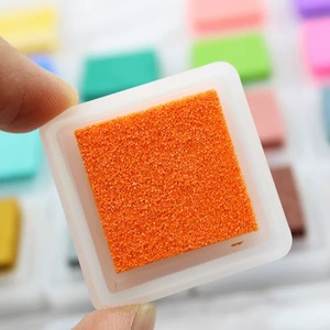 Bloc de dessin <span class=keywords><strong>TopFun</strong></span>, tampon encreur pour peinture au doigt, tampon encreur multicolore lavable pour enfants, thème animaux et nature - Product Image 3