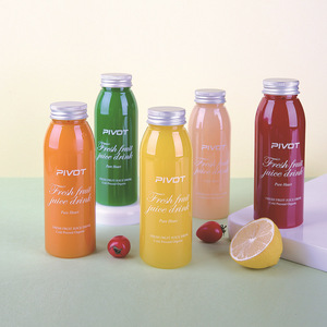 Pet Nước Trái Cây Tươi Nước Giải Khát Chai Nắp 320Ml/394Ml Công Suất Vuông/Vòng Nước Sữa Soda Trà Bao Bì Biểu Tượng Tùy Chỉnh - Product Image 3