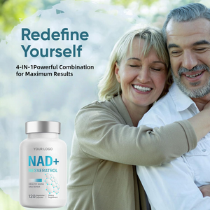 Nad + Tmg Cell Plus Lipo Booster Vitamin in Bulk Trans Con Resveratrol suplemen Nad kapsul untuk dewasa DNA perbaikan - Product Image 4