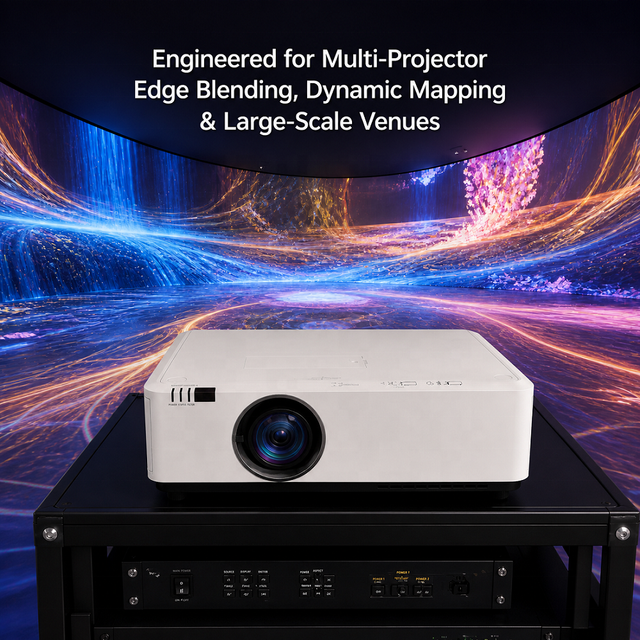 5,000,000:1 High Contrast 3D DLP Laser Projector 8500 Lumens for Immersive Experiences and Cinema Solutions