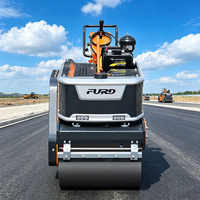 Prix de la machine compacteuse à rouleaux pour chaussées en béton et asphalte, capacité 550 kg