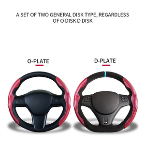 Funda de <span class=keywords><strong>Volante</strong></span> de Fibra de Carbono Mate de 2 Piezas, Resistente al Desgaste, para <span class=keywords><strong>Nissan</strong></span> <span class=keywords><strong>Versa</strong></span> 2018, Funda de <span class=keywords><strong>Volante</strong></span> Deslizante - Product Image 6