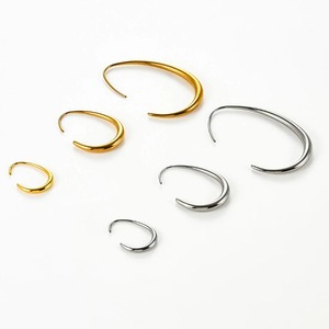 1 Paire de Boucles d'Oreilles Créoles Goutte d'Eau pour Femmes et Filles, 20/30/40/47MM, en Acier Inoxydable, Couleurs Argent et Or, Bijoux Pendante Ovales Massives, Cadeaux - Product Image 5