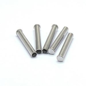Rivets semi-tubulaires en acier inoxydable 304, tête bombée, norme ISO, diamètre personnalisable, finition brillante, résistants à la corrosion pour - Product Image 3
