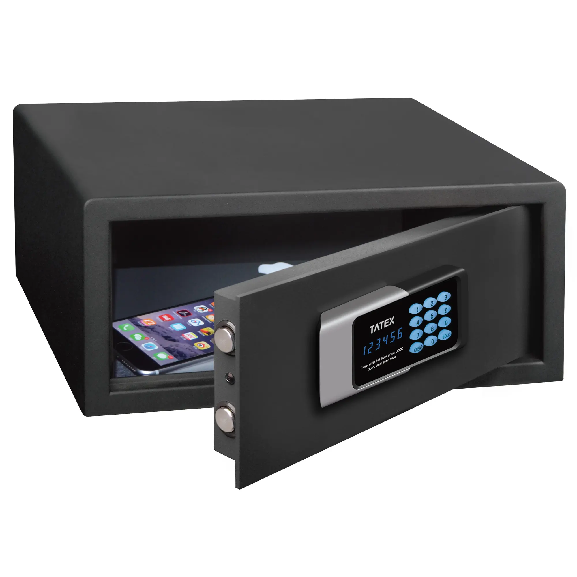 Caja de seguridad inteligente profesional, cerradura electrónica con llave de combinación, caja de seguridad digital para cajón