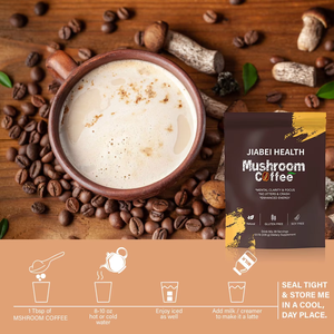 Café Instantáneo de Melena de León y Ganoderma de Alta Calidad, Ligero, Antioxidante, para Adultos, Marca Privada OEM, Café Energético - Product Image 3