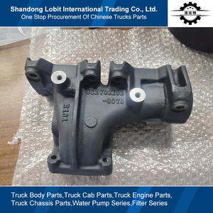 Sinotruk HOWO TX T5G G3 G5 Camión MC05 Repuestos de motor <span class=keywords><strong>Tres</strong></span> Colector de escape de cuatro cilindros 082V08102-0078 - Product Image 2