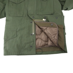 KMS personalizado al Aire Libre verde oliva transpirable impermeable pintura a prueba de viento campo táctico <span class=keywords><strong>M65</strong></span> chaqueta para hombres - Product Image 6
