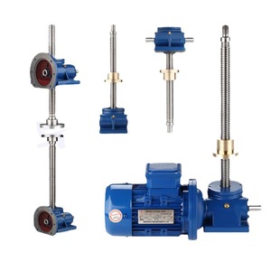 בורג מכני חשמלי מתכוונן מסוג תולעת, Semirke ODM, 20 כוחות סוס, יחס 20:1, התקנה על רגל, אחריות לשנה - Product Image 4