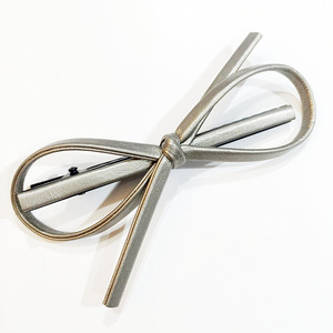 Pu מתוק גדול שיער קשת קליפ שיער אופנתי עבור בנות סתיו אבזרים - Product Image 5