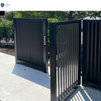 Puertas Inteligentes Modernas de Lamas que se Abren y Cierran Automáticamente, Puertas de Garaje y Portones de Jardín