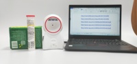 Scanner de codes à barres mains libres USB filaire 1D 2D lecteur de codes à barres à balayage continu pour supermarché de magasin de point de vente