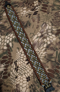 Collar de perro <span class=keywords><strong>Pride</strong></span>, diseño de patrón elegante, hebilla de liberación rápida, cuerda de fibra de Paracord suave, Collar ajustable para mascotas personalizado - Product Image 4