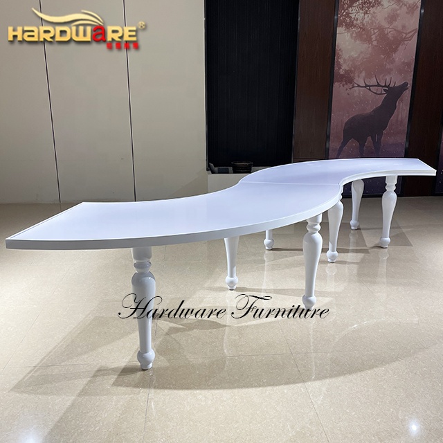 Новый дизайн, белый стол из МДФ с железными ножками, свадебный банкет, роскошный стол под змеиную кожу